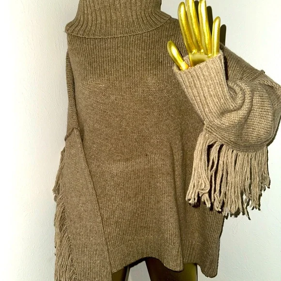 Free People Glacier Sweater Tan size Medium - Picture 6 of 12